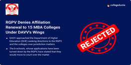 RGPV Denies Affiliation Renewal to 15 MBA Colleges Under DAVV Wings